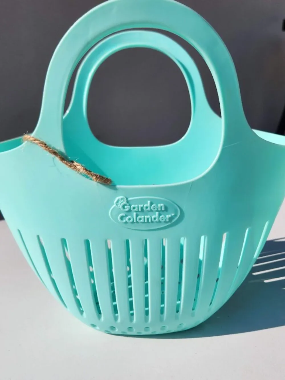 NEW Hutzler Mini Colander Garden Basket Vegetable Produce Collection w/ Handles